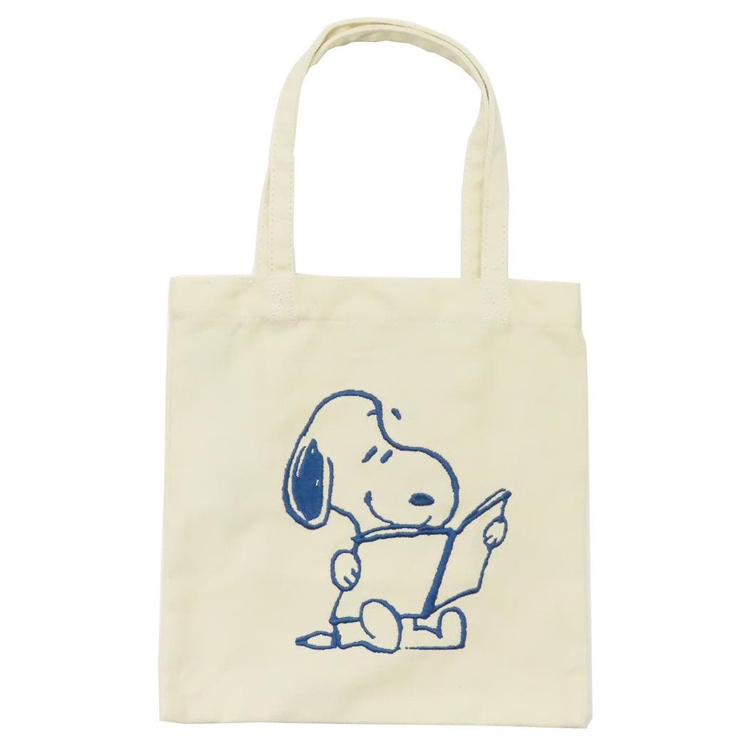 すー★　ヌビトートバッグ【Medium】 スヌーピー スクエアートートバッグ SNOOPY