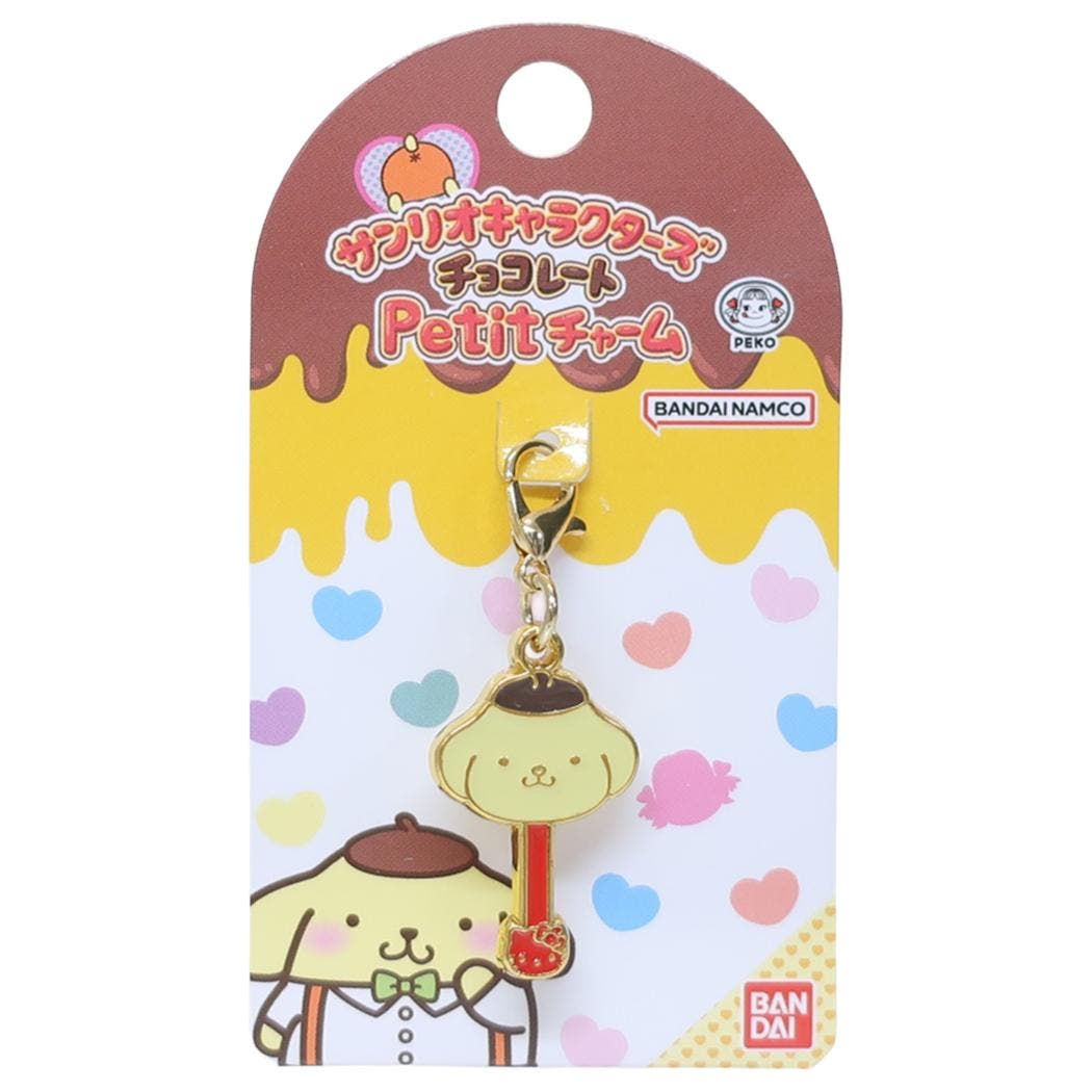 ポムポムプリン チャーム ファスナーアクセサリー 平成レトロ サンリオ ポムポムプリン ファスナーマスコット Petitチャーム[品番