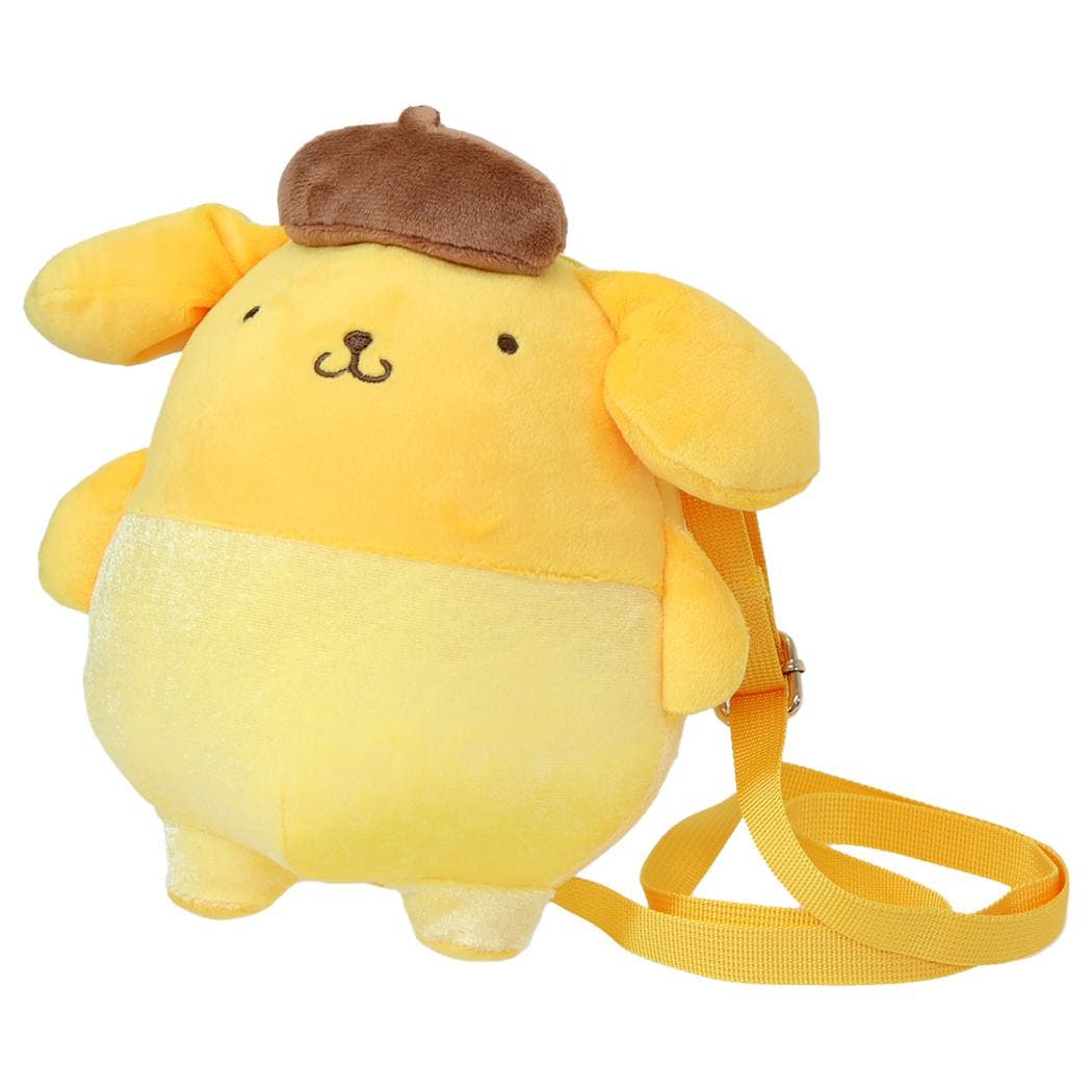 限定　にしむらゆうじ×サンリオ　ポムポムプリン　ぬいぐるみ風 ショルダーバッグ ドンキ サンリオ にしむらゆうじ ぬいぐるみ風ショルダーバッグ
