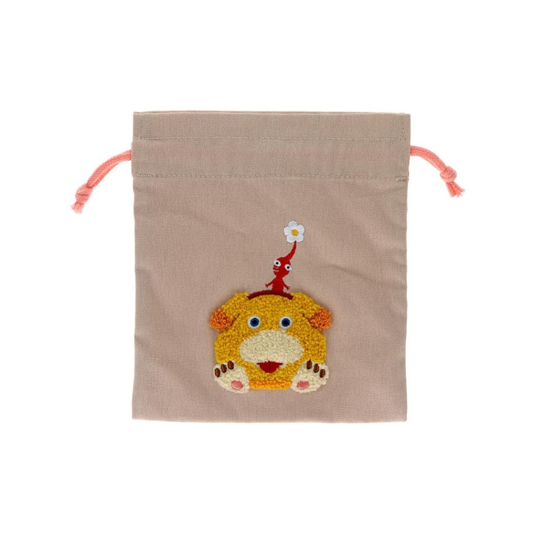 ピクミン 巾着袋 サガラ刺繍巾着[品番：BREW0191250