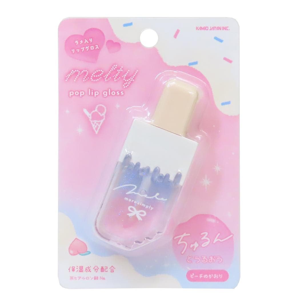 コスメ雑貨 アイス型グラデーションリップグロス ピーチ[品番：BREW0192619]｜cinemacollection（シネマコレクション ...
