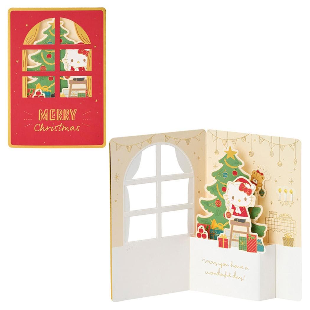 ハローキティ グリーティングカード KTクリスマスカード[品番