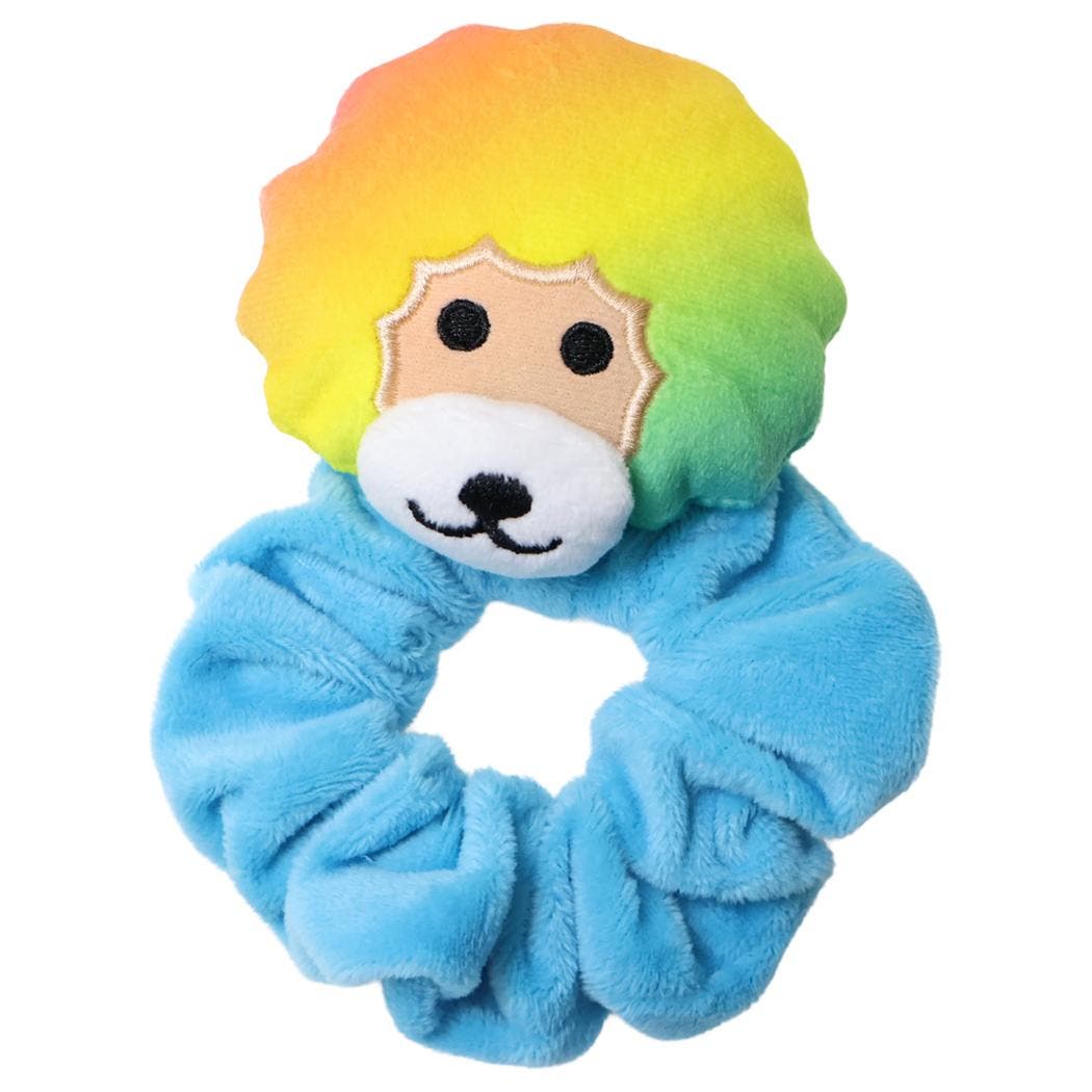 アフロ犬 ヘアアクセ フェイスマスコットシュシュ[品番：BREW0197149