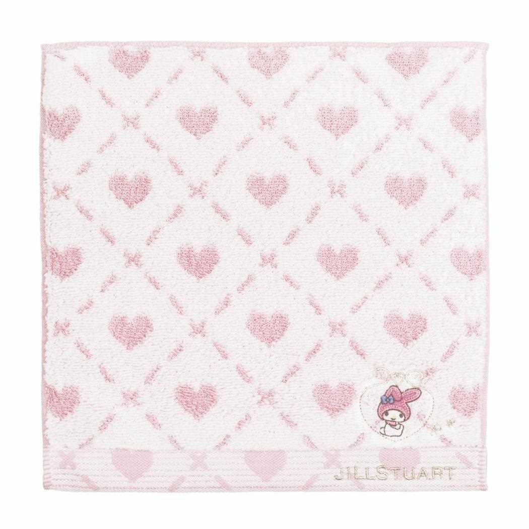 マイメロディ ミニタオル 無撚糸フルフィーコットンタオルハンカチ