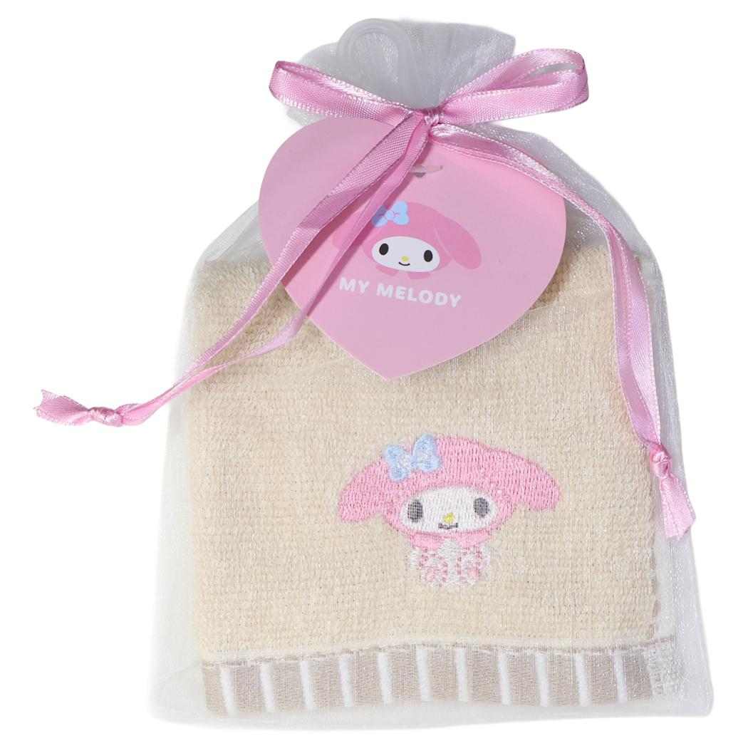マイメロディ ミニタオル 巾着入りタオルハンカチ[品番：BREW0202617