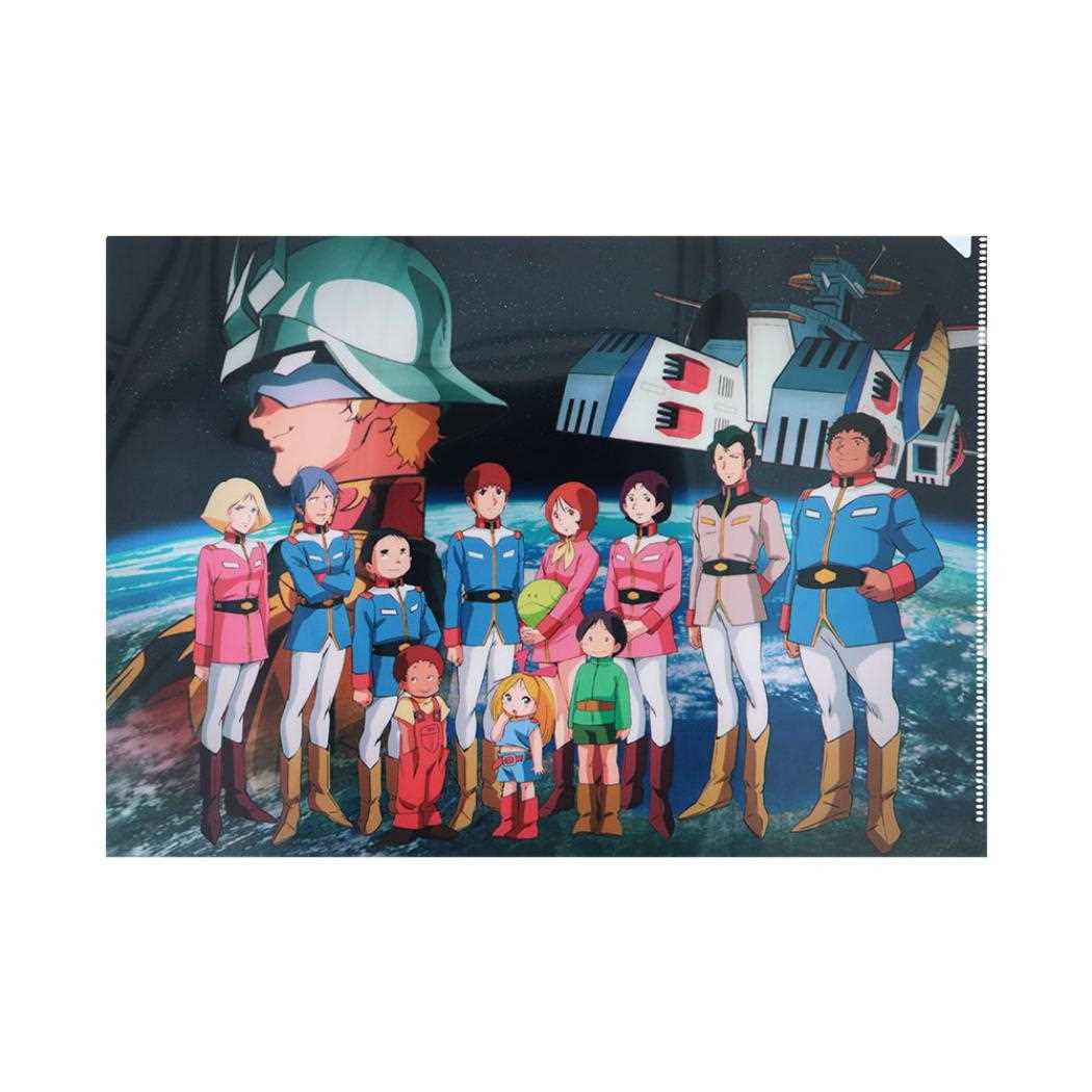 機動戦士ガンダム クリアフォルダー A4シングルメタリックファイル