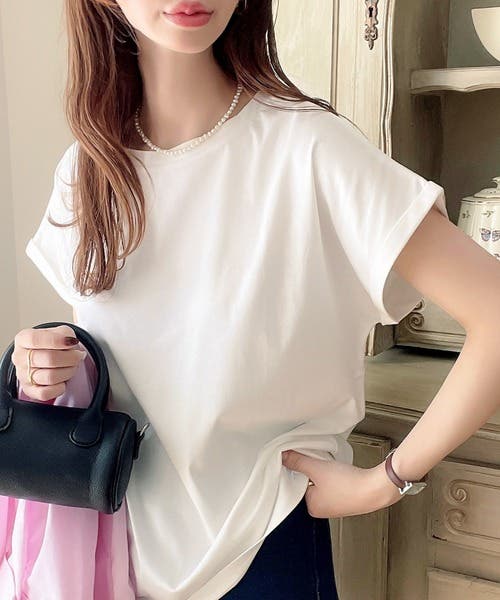 夏服】SHEIN ベージュ 半袖 ニット トップス カジュアル