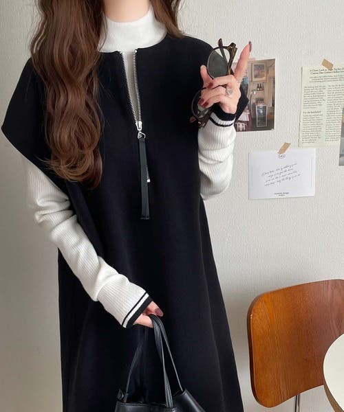 【美品】 AtelierGG ワンピース 2ハーフ 美品】 AtelierGG ワンピース 2ハーフ