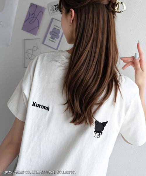 サンリオ Sanrio クロミ オトナキャラTシャツ 黒 タグ付き サンリオ Sanrio クロミ オトナキャラTシャツ 黒 タグ付き