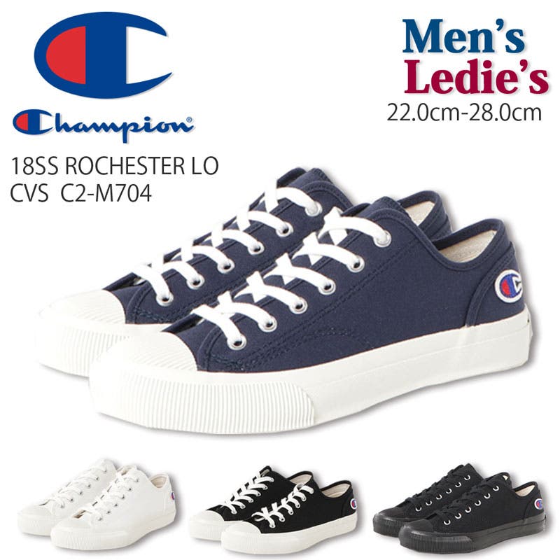 Champion チャンピオン【正規代理店商品】国産スニーカー キャンバス