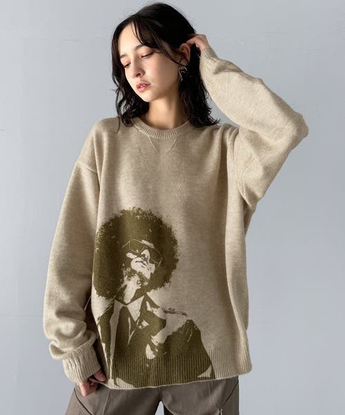 Irishman グラフィックプリント セーター Irishman グラフィック