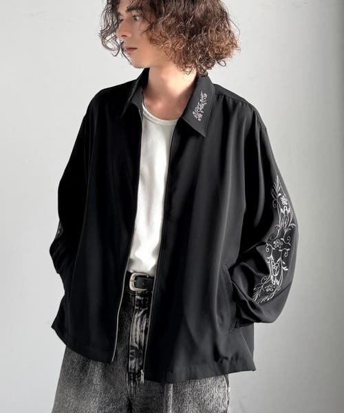 Classical Origin】「繊細さを羽織る。」刺繍デザインエレガンスジ