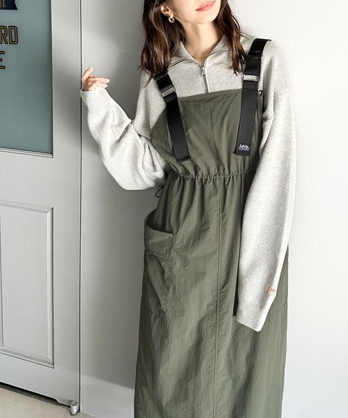 ellie ナイロンワンピース エリー ellie ナイロンワンピース