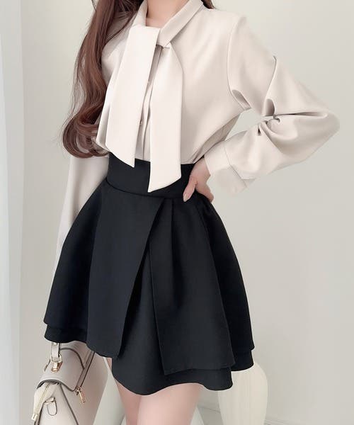 コムデギャルソン 変形 スカートパイル地