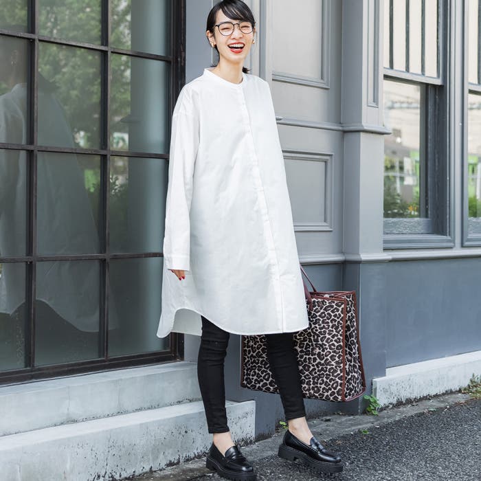 希少✨AIKOAOKI シャツワンピース　コットン　日本製 01-190041128-34.jpg