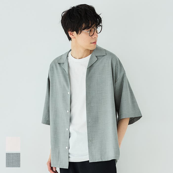 FRAMeWORK Framework ×TESSITURA MONTI レギュラーカラーシャツ