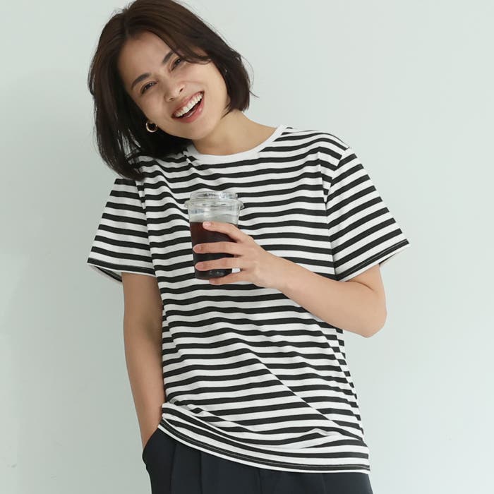 夏に着たいボーダー女子も◎\tDior\tChristianDiorCouture Tシャツ 26-211205001-03.jpg