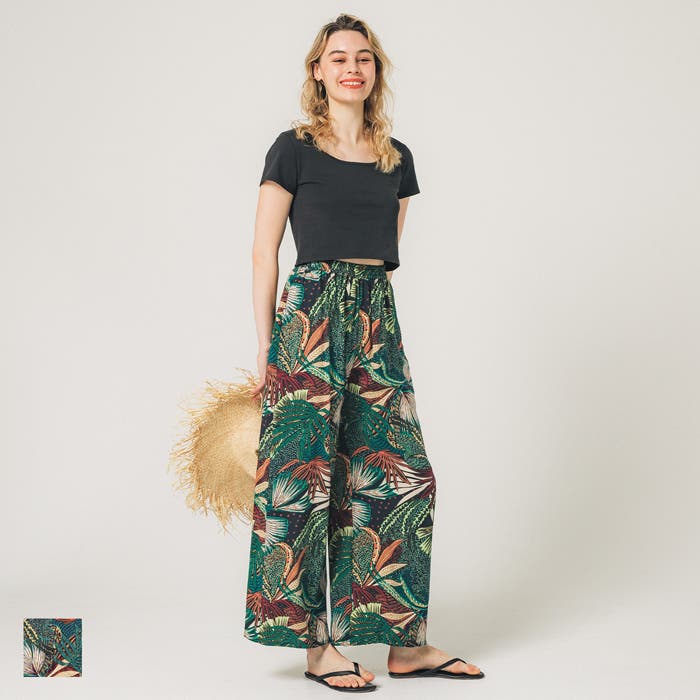 【新品】リーフ柄ワイドパンツ 多色 26-230122003-13.jpg