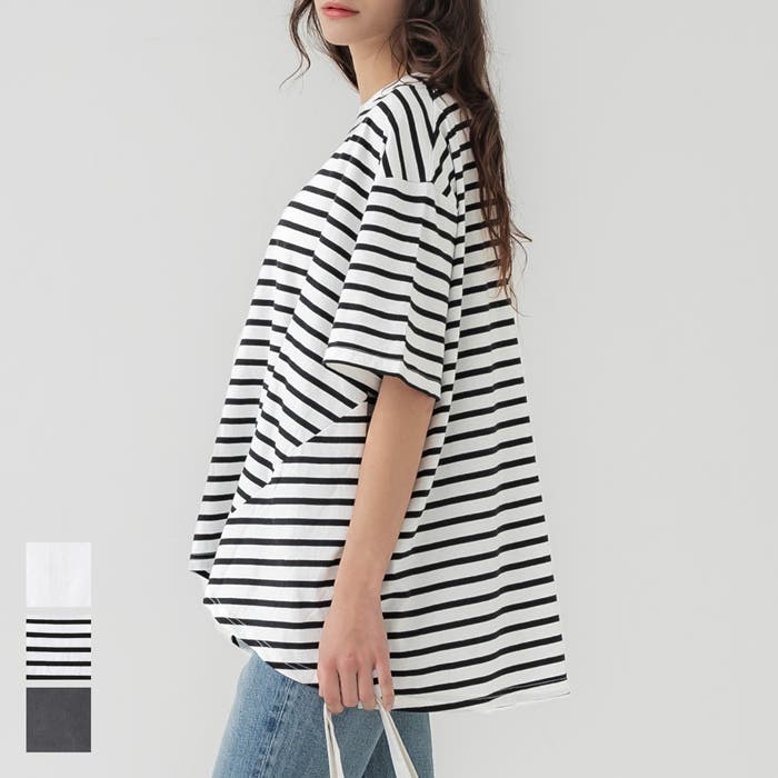 バックフレアTシャツ[品番：PA000015698]｜coca（コカ）｜レディース