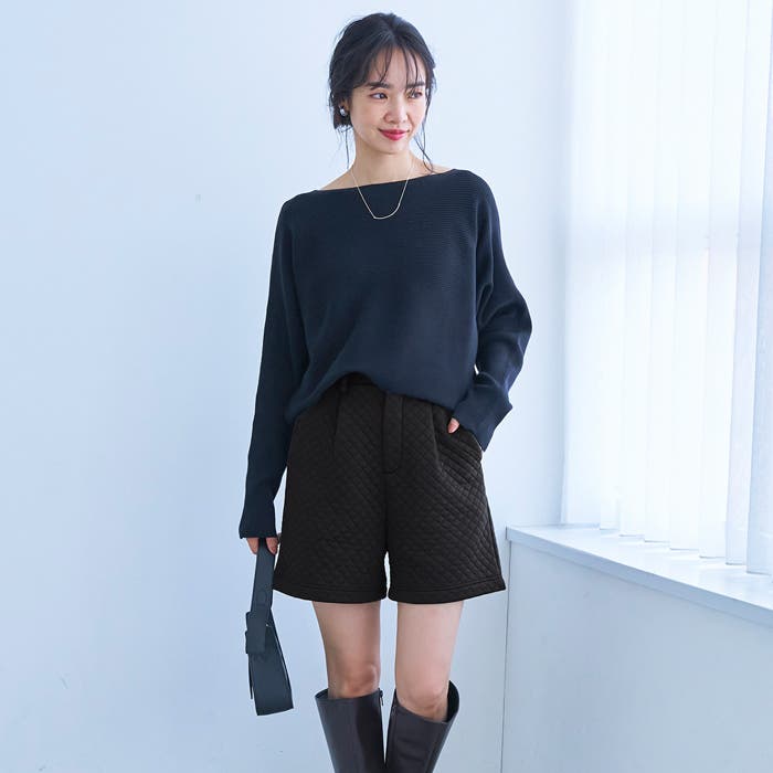 Her Praha キルティング ショートパンツ Honoka Ayabe | 綾部 帆乃香 | 🤎 #honoka_wardrobe @herpraha