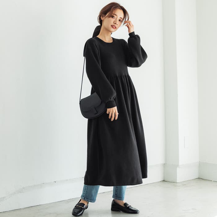 keiPさま ペゼリコ　ニットワンピース　バルーン バルーンスリーブニットワンピース[品番：PA000012114]｜coca（コカ