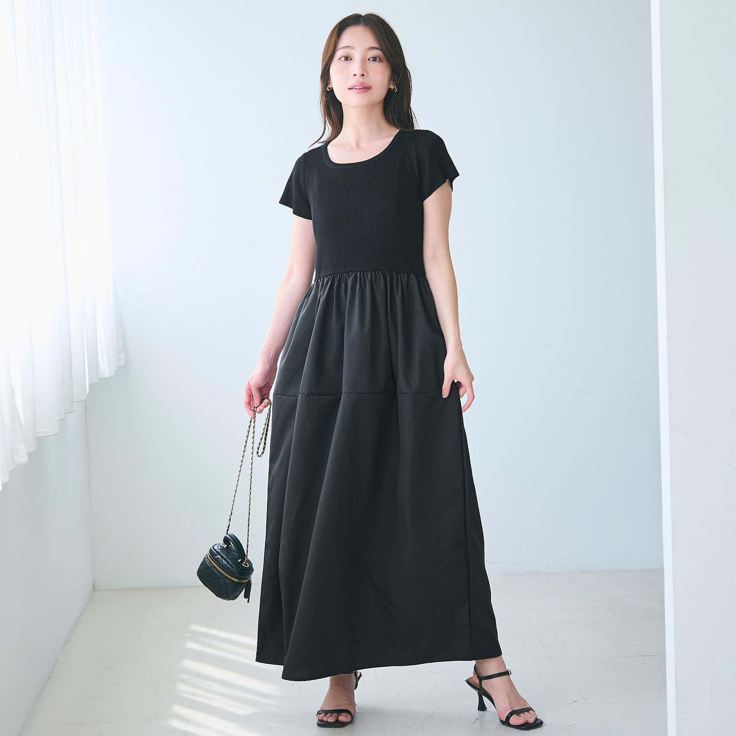 ニットドッキングワンピース[品番：PA000017350]｜coca（コカ