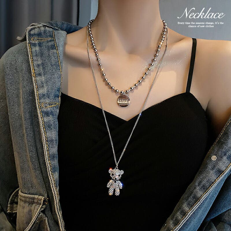 レディース アクセサリー ネックレス ペンダント モチーフ チャーム