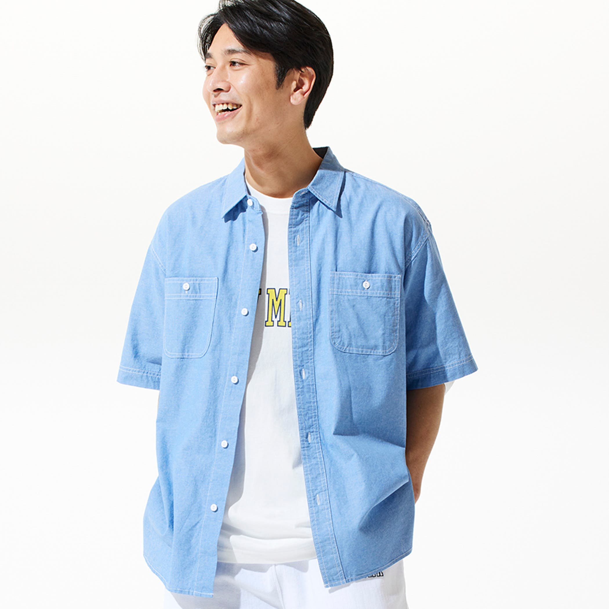 フ*カ様 50's CoastWide シャンブレーシャツ 50's Coast-Wide Black Chambray Shirts - jam-clothing