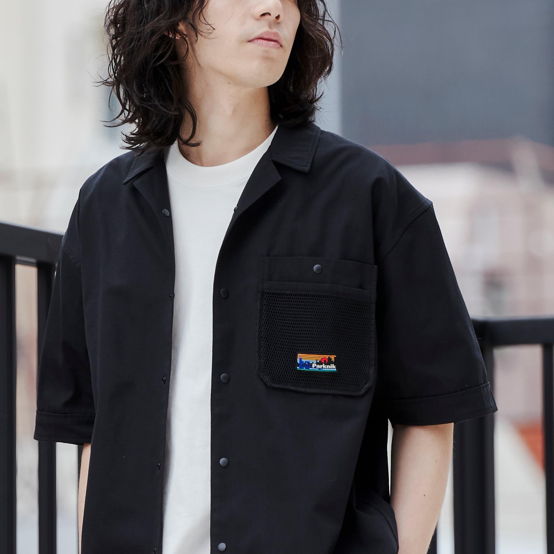 Keppi Fitness オープンカラー 麻レーヨン ポケット付きオープンカラーシャツ | 【公式】SPU