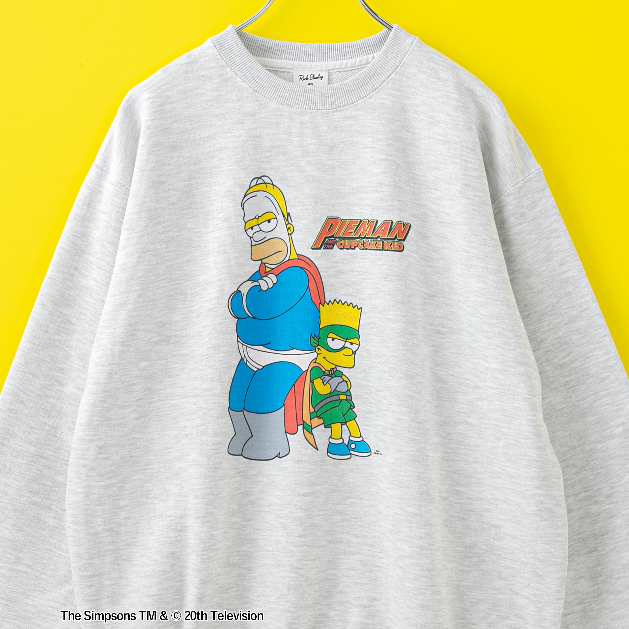 ◇【良品】The Simpsons｜ザ シンプソンズ，スウェット，刺繍