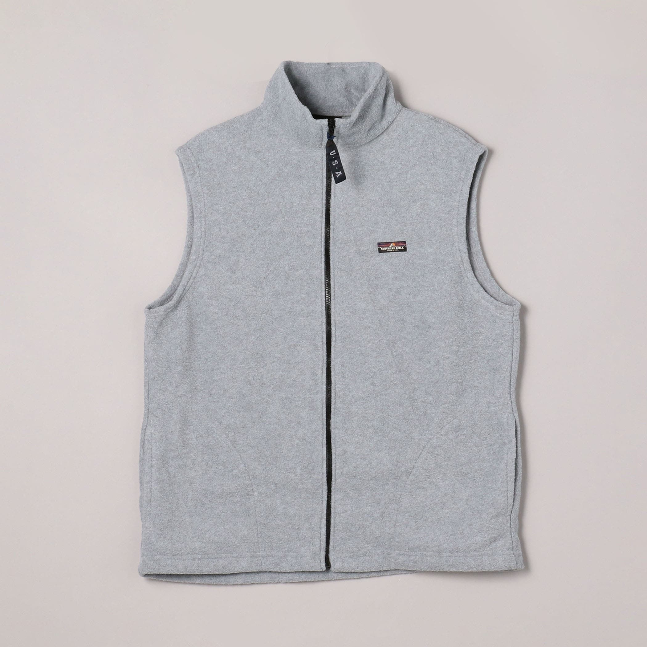 SUNRISEMILL（サンライズミル）別注フリースジップベスト[品番