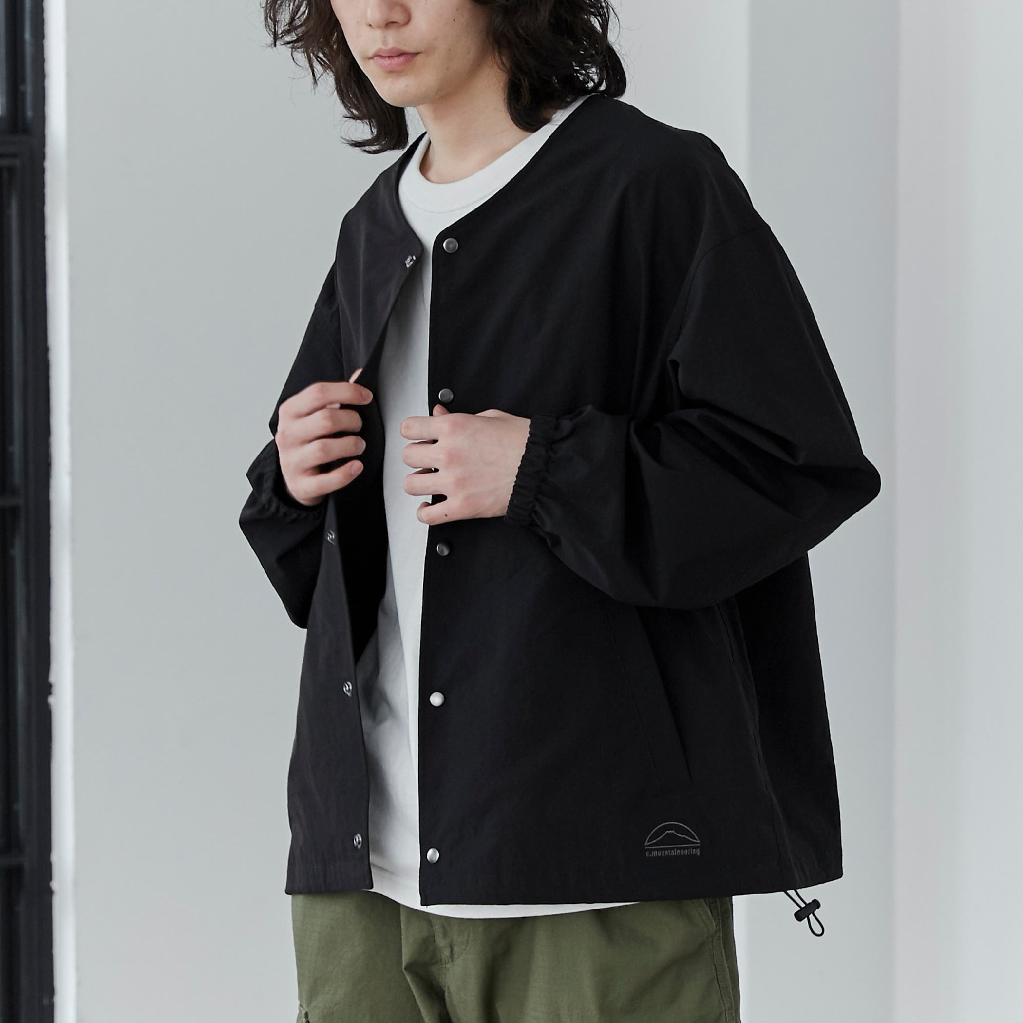 C.Mt】FUNCTION NOCOLLAR BLOUSON[品番：COEW0005321]｜coen