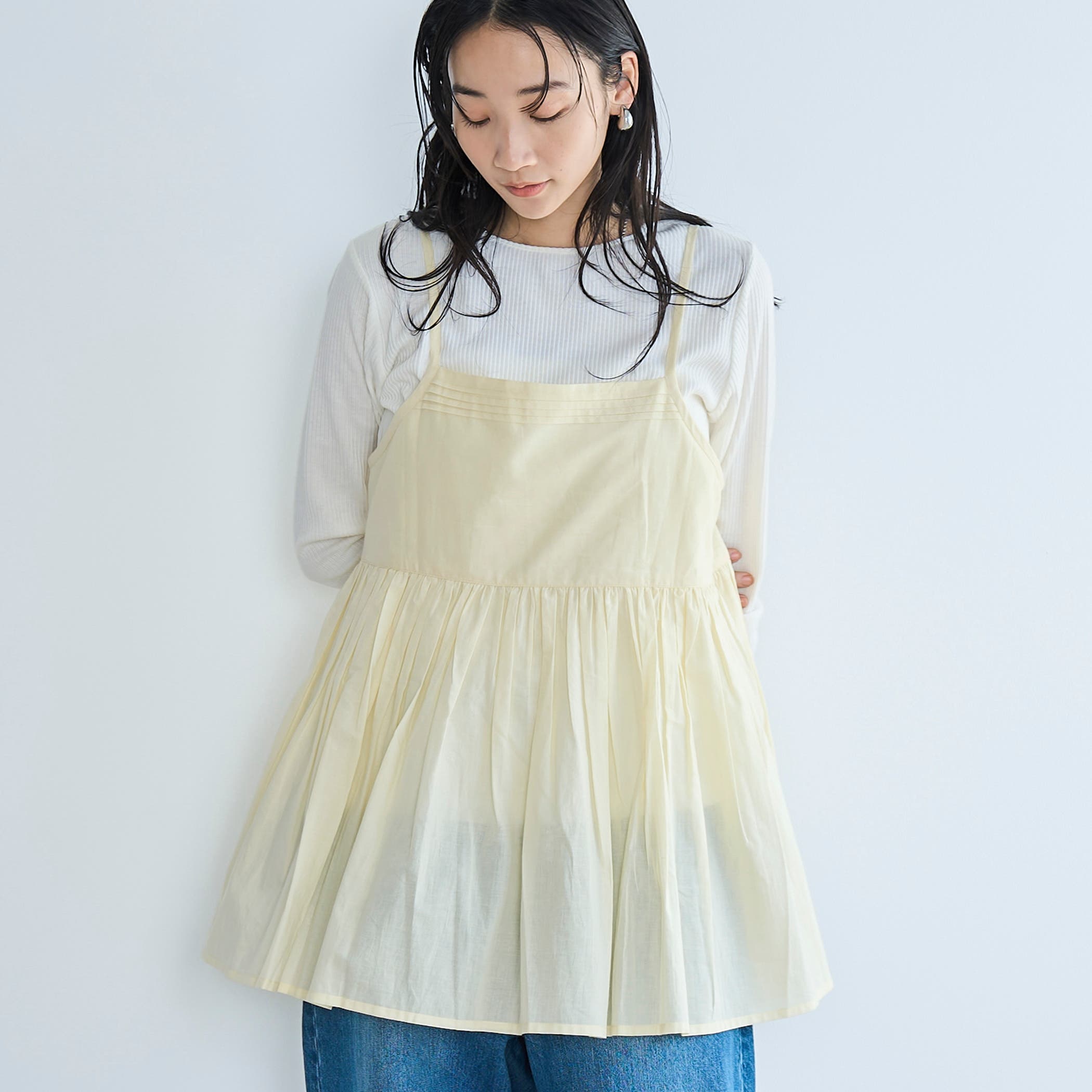 激安ブランド MARKET（マーケット）2wayカシュクール キャミトップス[品番 ヨガ・ピラティス