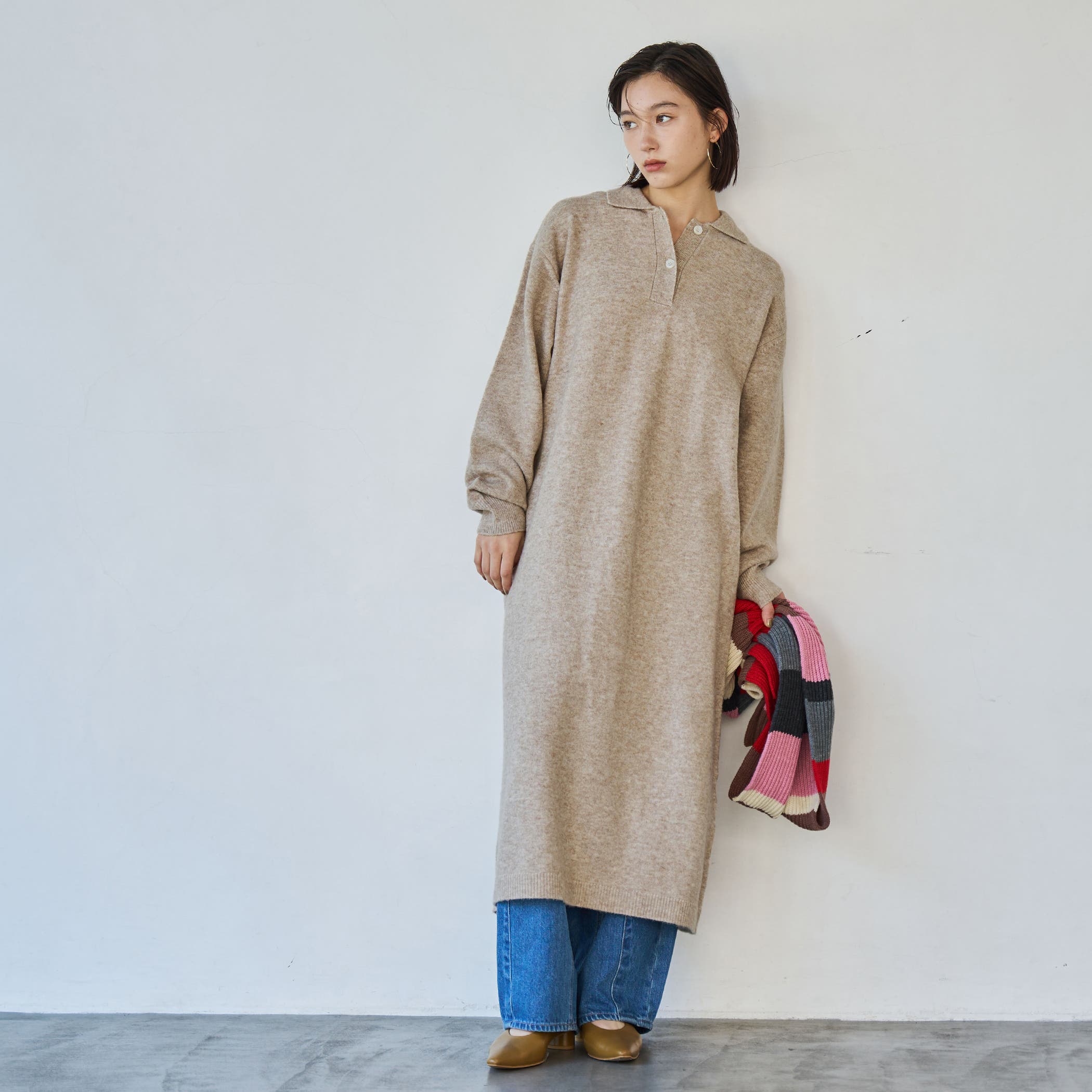 ポロニットワンピース[品番：COEW0004908]｜coen【women】（コーエン