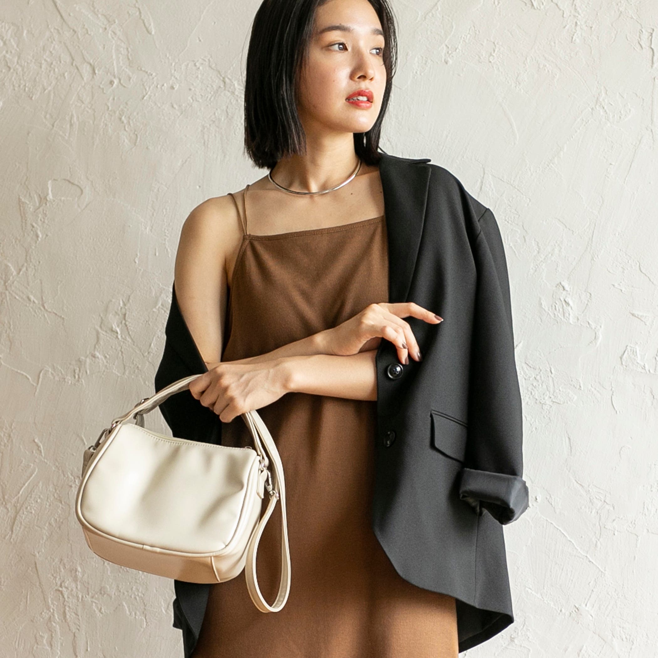 リンクルエナメルバッグ[品番：COEW0004690]｜coen【women】（コーエン