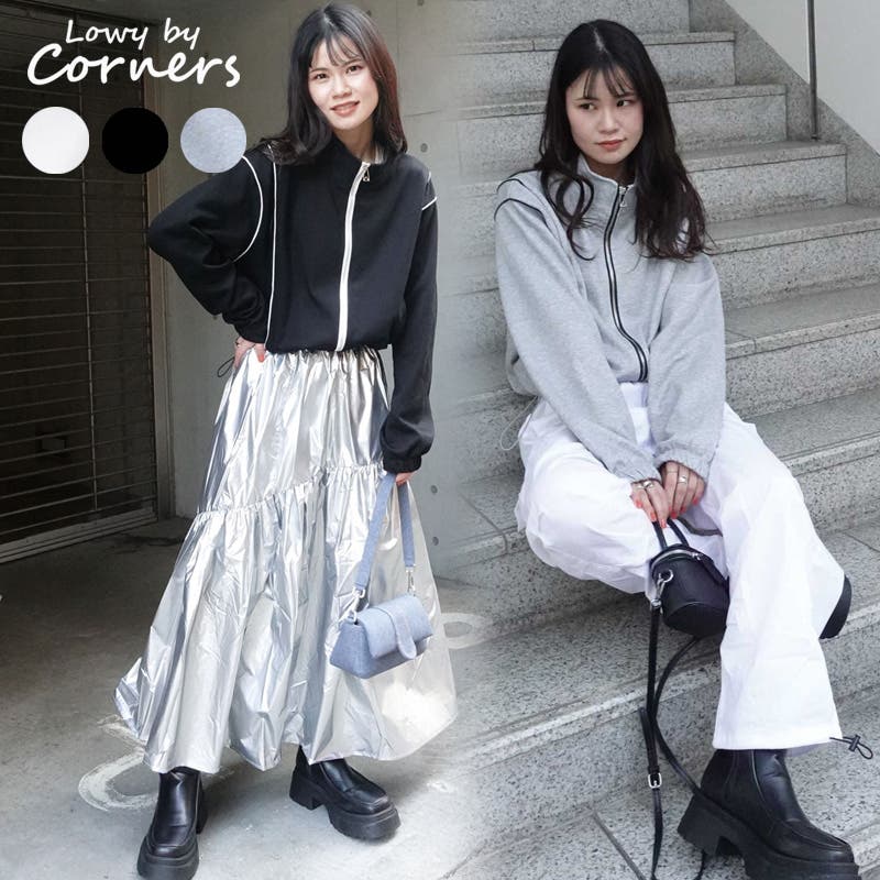 ショートトラックジャケット[品番：TRIW0003642]｜CORNERS