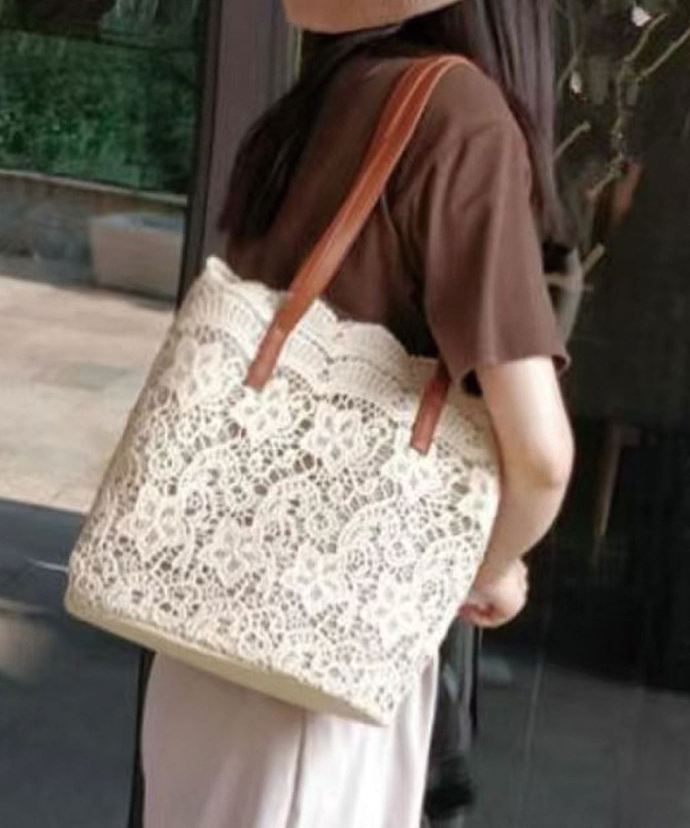 レーストートバッグ[品番：TRIW0004432]｜CORNERS （コーナーズ