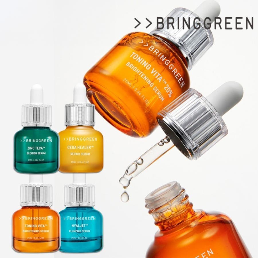 5日削除【新品】CA クリーンアート エッセンス3 オイリーセンシィティブ BRING GREEN ブリングリーン】【3日セラム】 3DAY SERUM セラヒラー