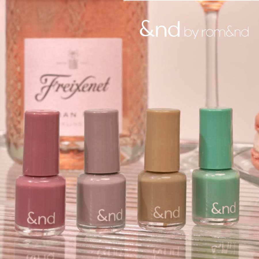 大量メイクネイルコスメまとめ売りセット（O23） &nd by rom&nd正規代理店】グラッシードロップネイル[品番