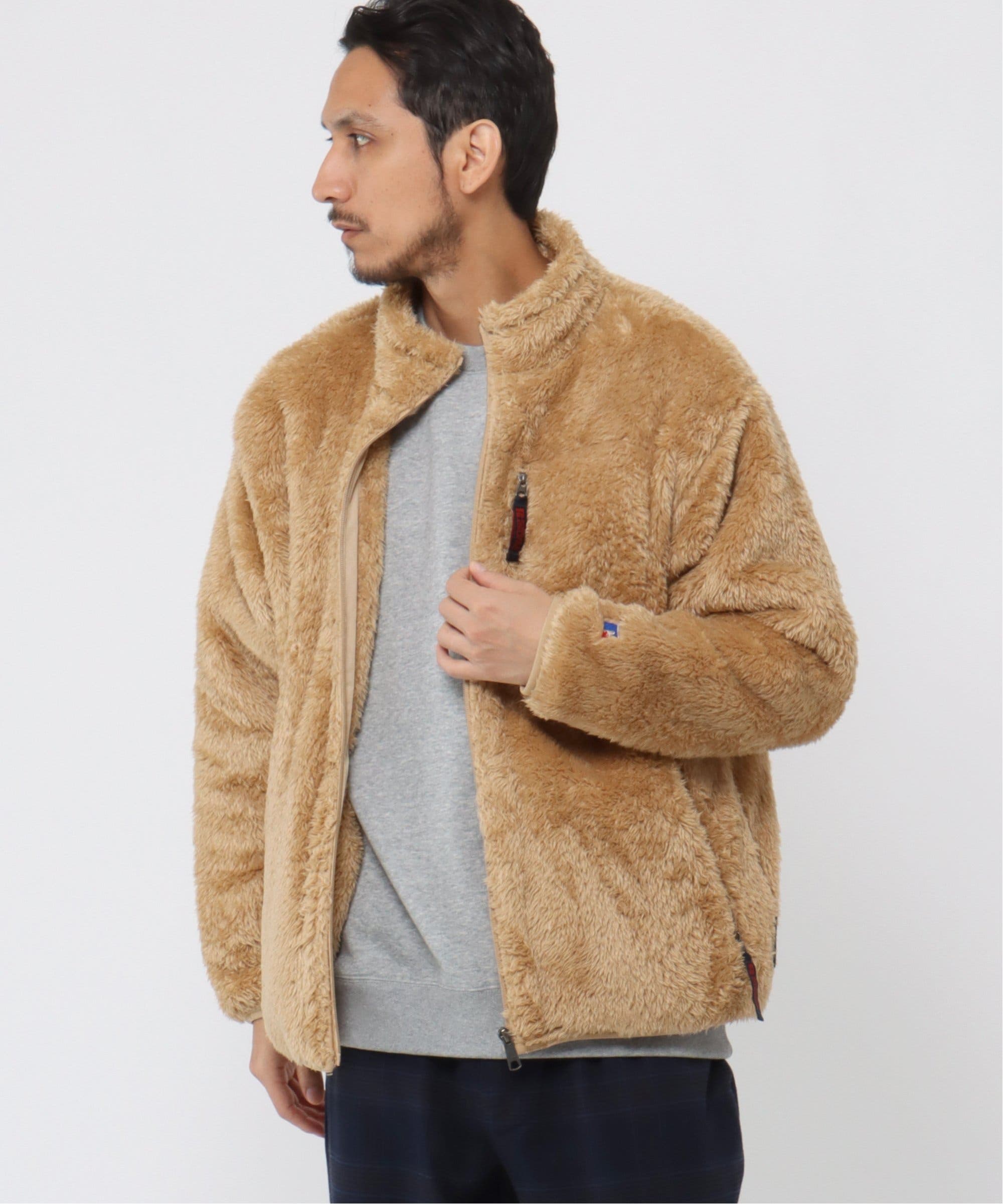 新品タグ付き　JUN & ROPE ラッセルボア WARM JACKET M 3.jpg