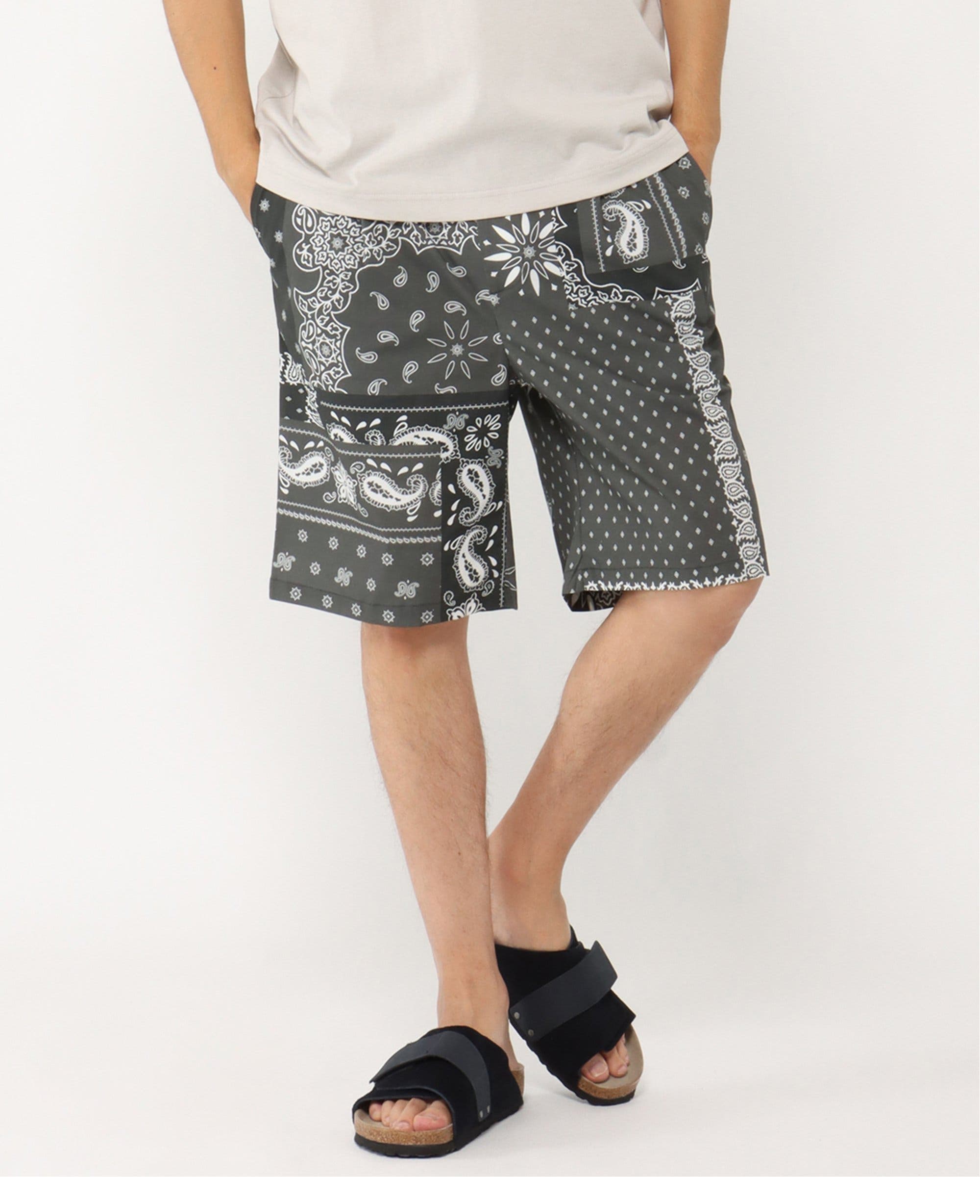KAHALA SHORTS ストレッチ プリント ハーフパンツ 楽天市場】【ブランド直営】ストレッチツイルクライミング