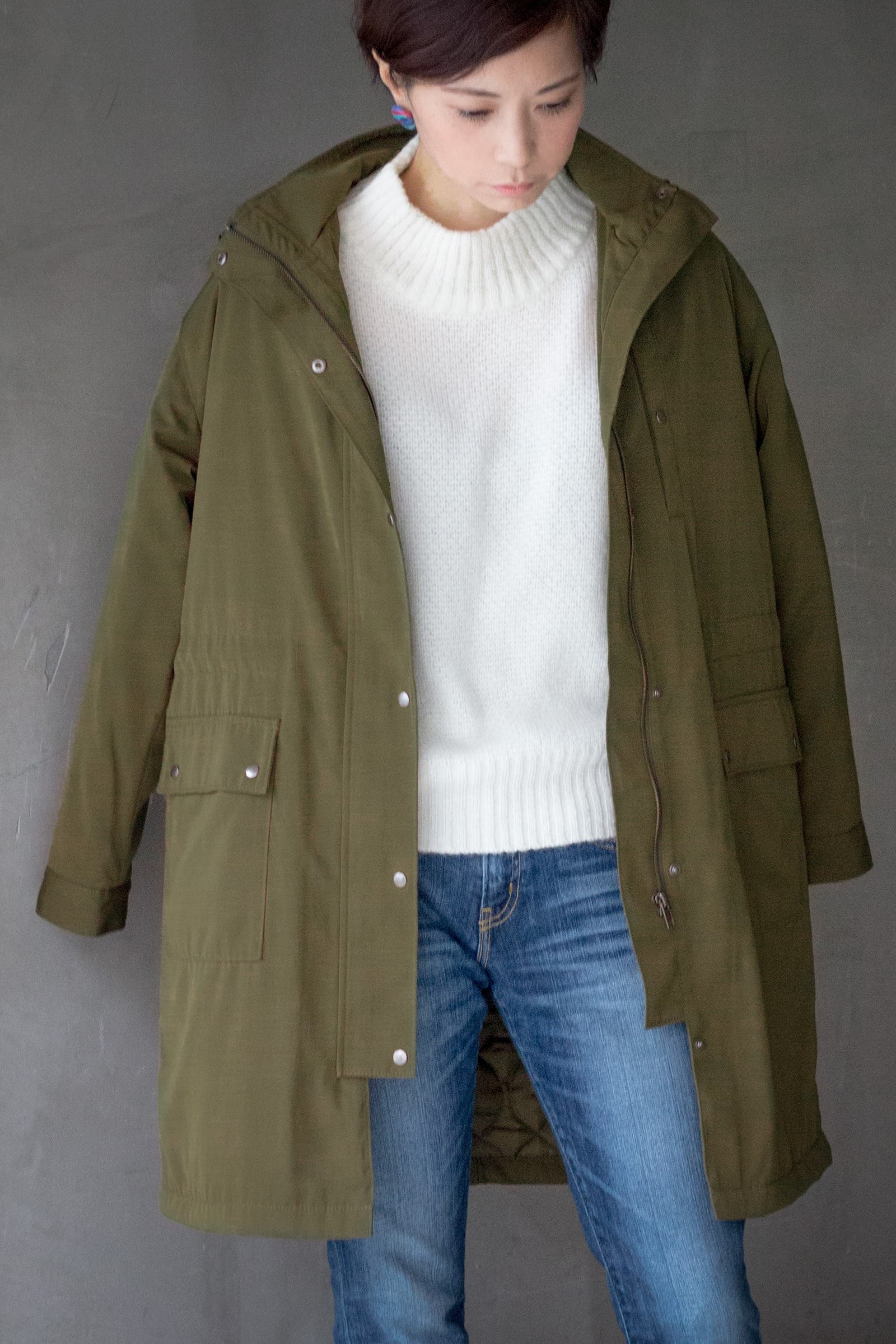 Tanaka Yoshie/ HOLIDAY M-65コート モッズコート[品番：IKAW0000277]｜ikka （イッカ）のレディース