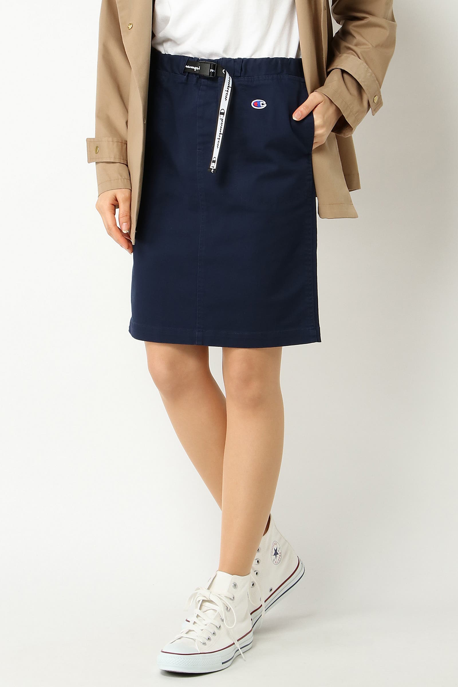 Champion チャンピオン ツイルスカート[品番：IKAW0002668]｜ikka
