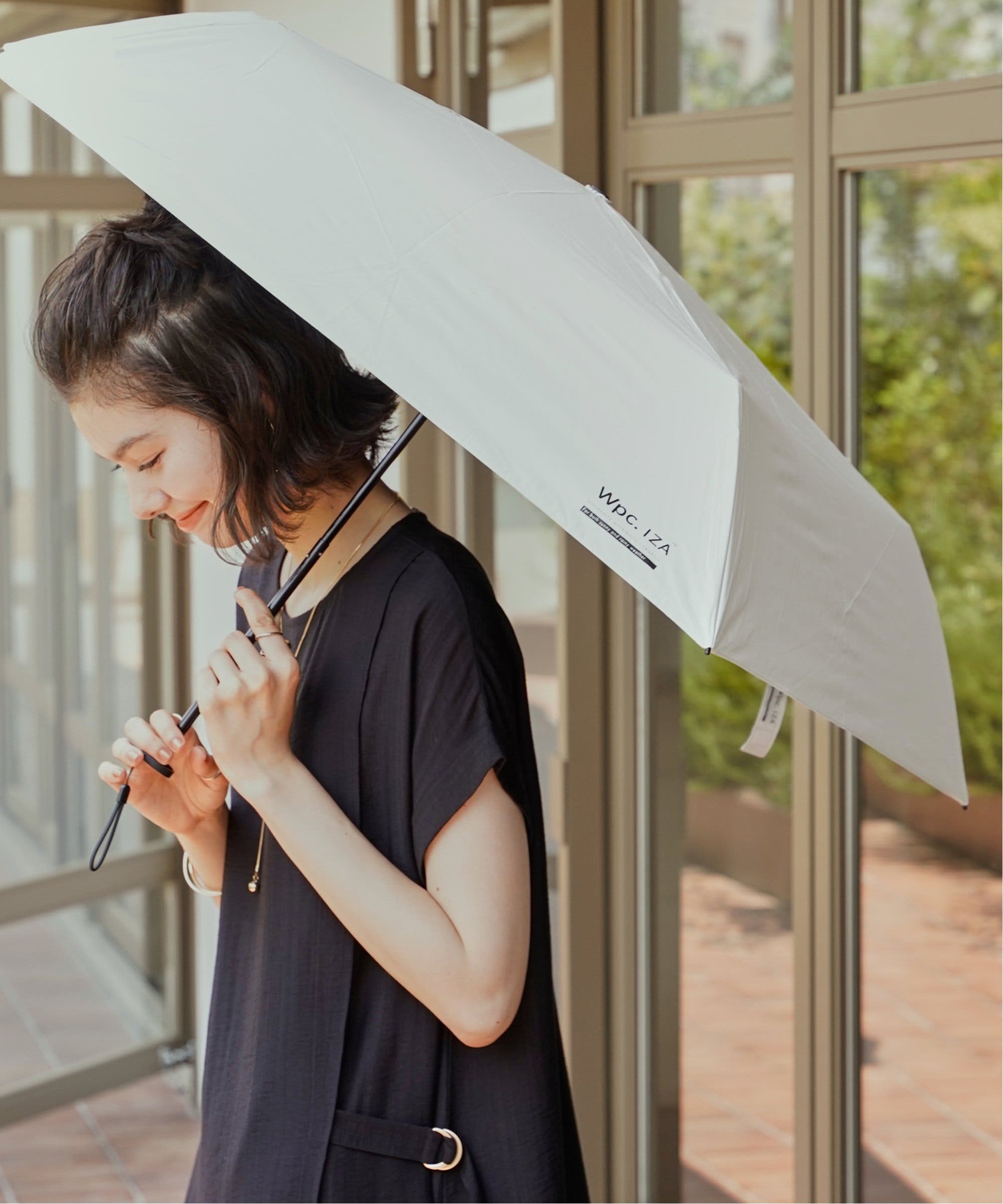 Wpc. IZA イーザ ライト＆スリム 折りたたみ傘 雨傘 日傘 晴雨兼用