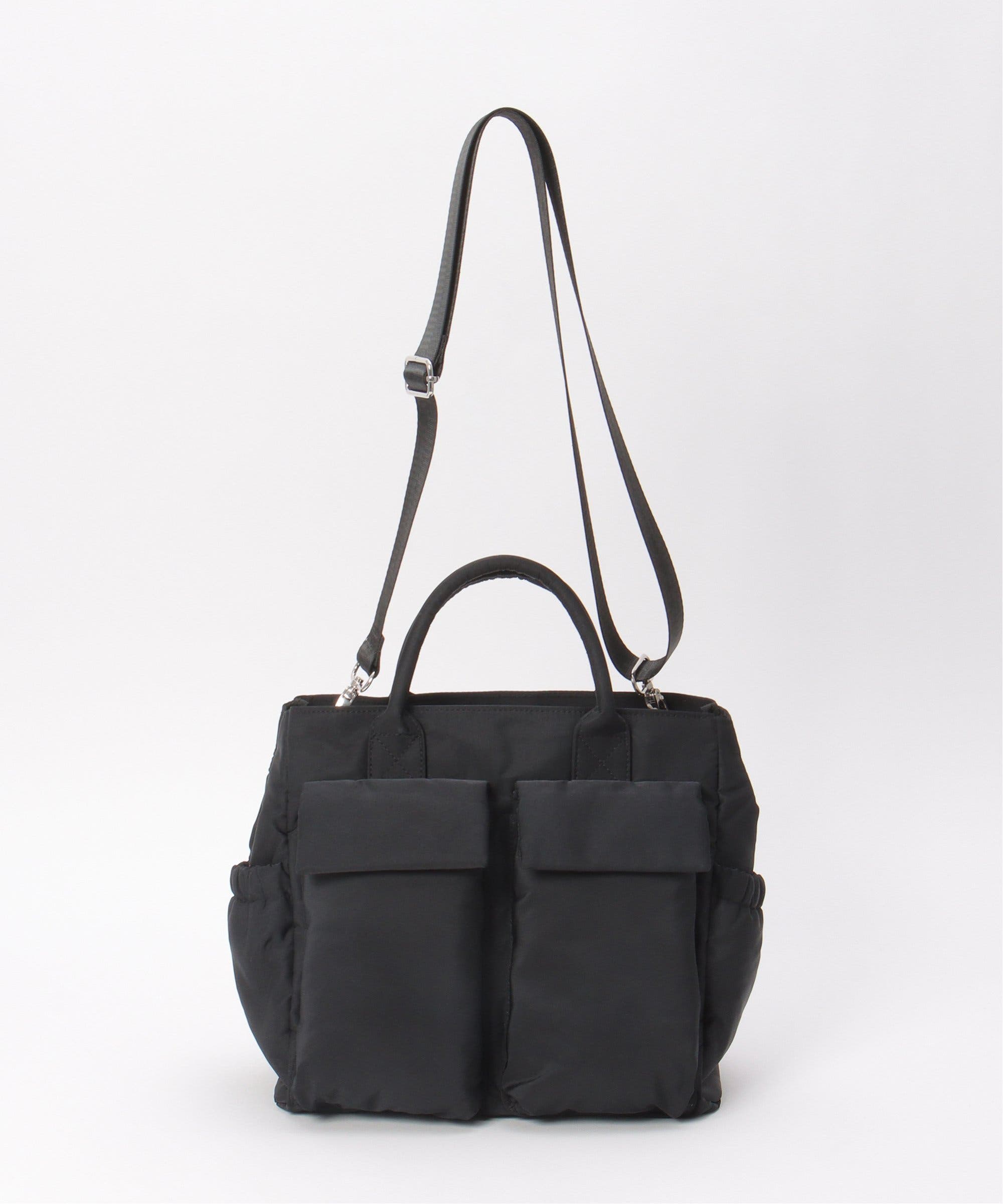 ポリダブルポケット2WAYボストンバッグ[品番：IKAW0023283]｜ikka