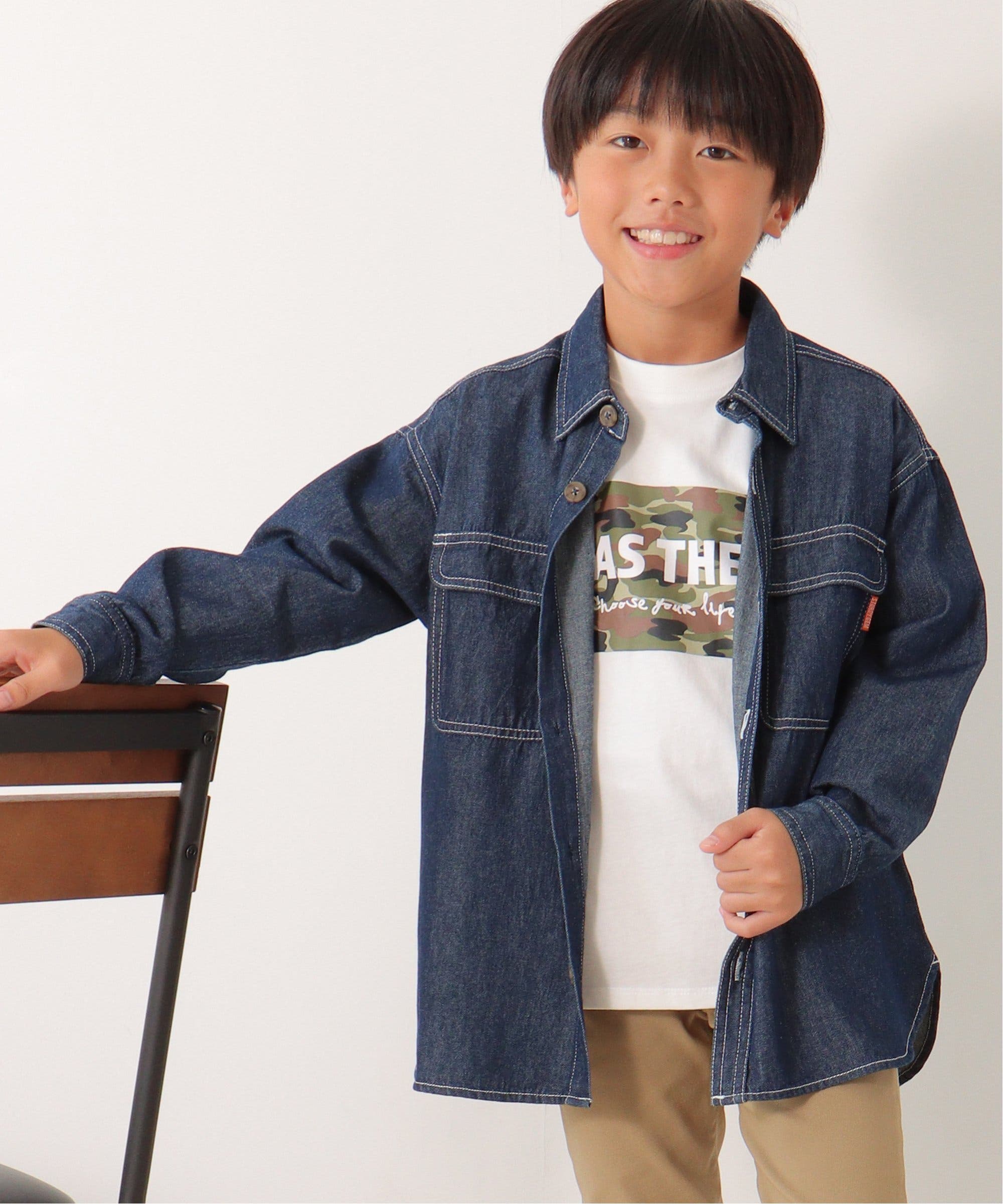 gotohollywood24aw kidsデニムシャツ120 GO TO HOLLYWOOD - 【値下げ!】☆ゴートゥーハリウッド