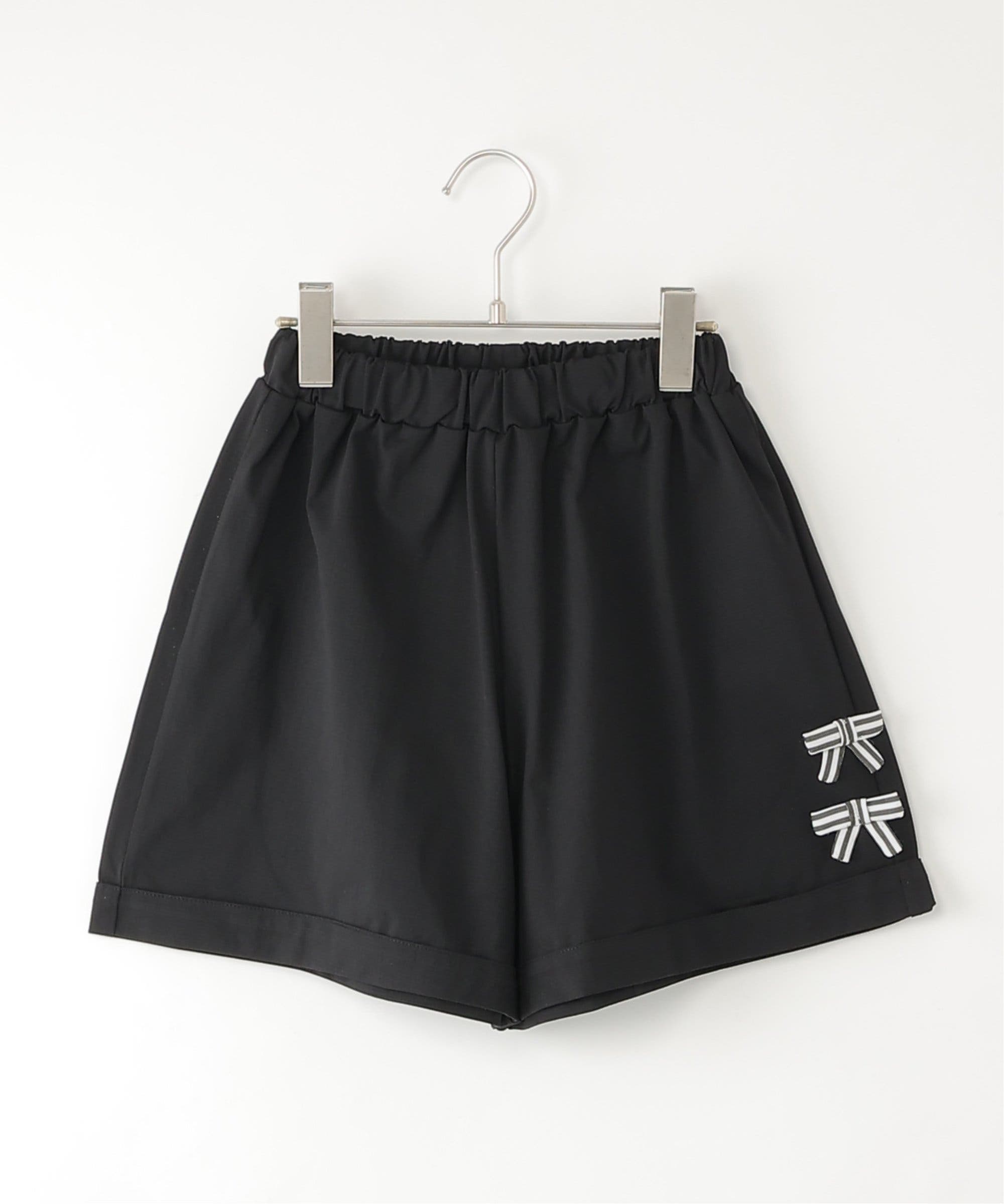 セットアップ対応】冷感メッシュリボンキュロットパンツ（120~160cm