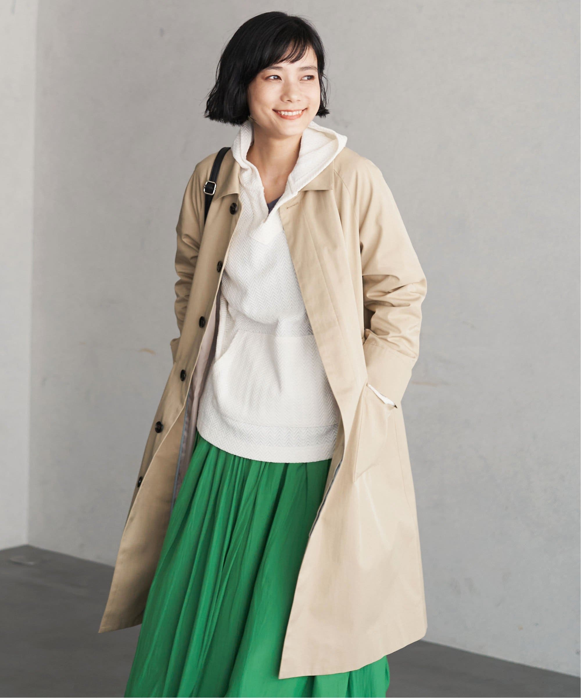 ELLIE エリー スリーブレスコート ベージュ 完売商品 美品 実物写メ