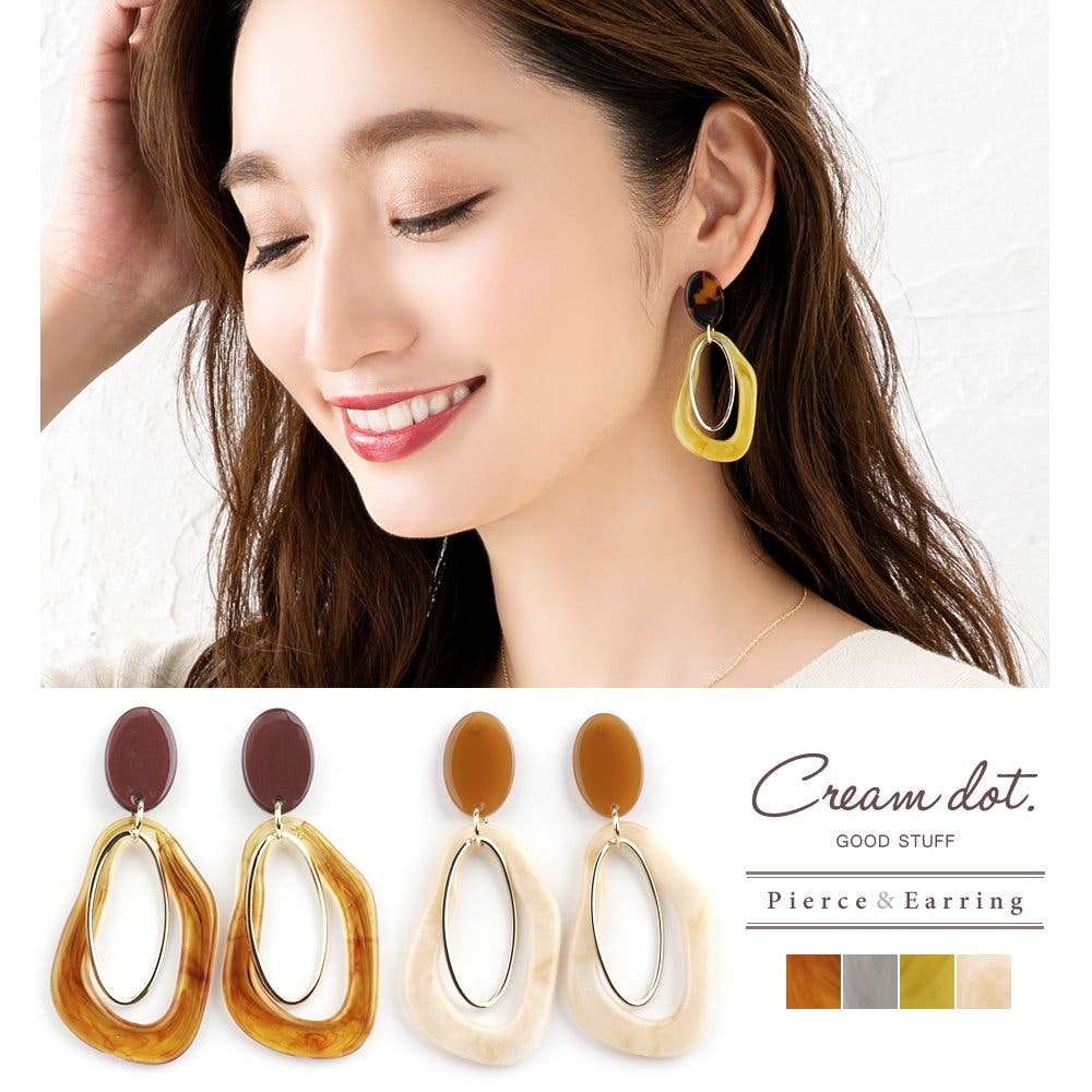 季節のおすすめ商品 選べる ピアス イヤリング[品番：CRMA0004240]｜CREAM-DOT ピアス