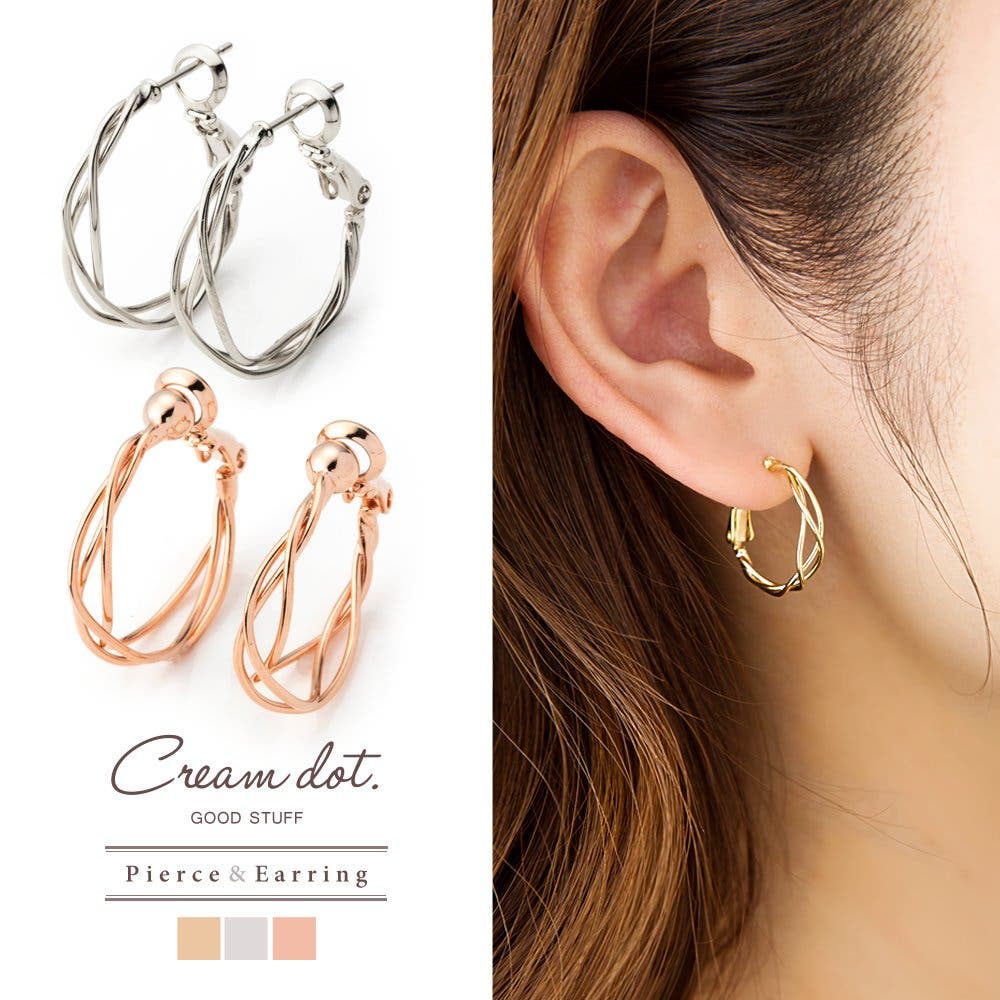 選べる ピアス イヤリング[品番：CRMA0001070]｜CREAM-DOT